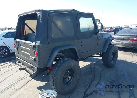 1997 Jeep Wrangler Se из США, поврежденный, VIN 1J4FY29P8VP477072